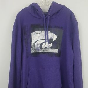 Hurley KSU WILDCATS Pullover Sweatshirt Hoodie Men